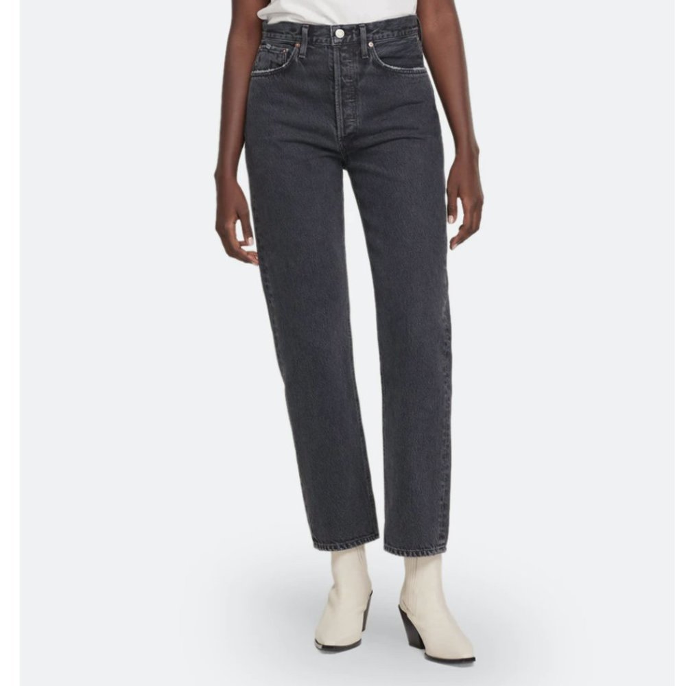 AGOLDE 90s Pinch Waist - Black Tea